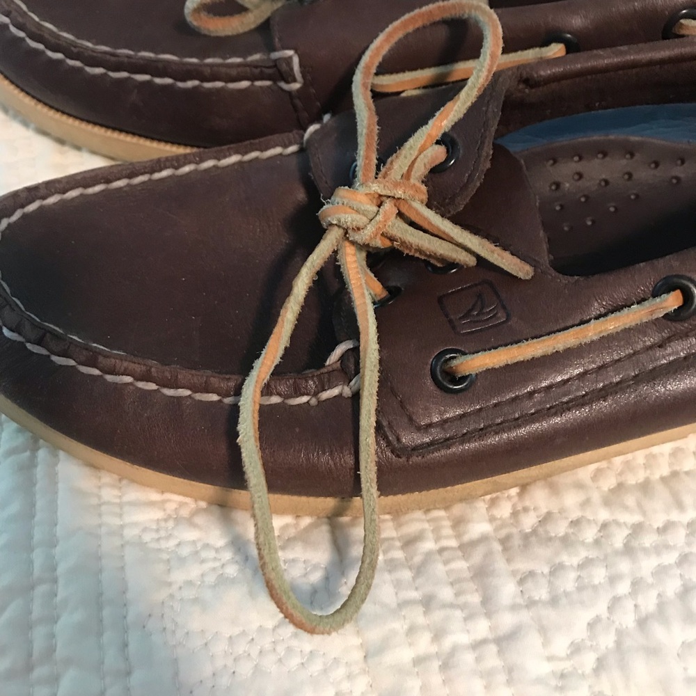 Sperry Leather Topsiders Men’s 8 - Picture 2 of 3